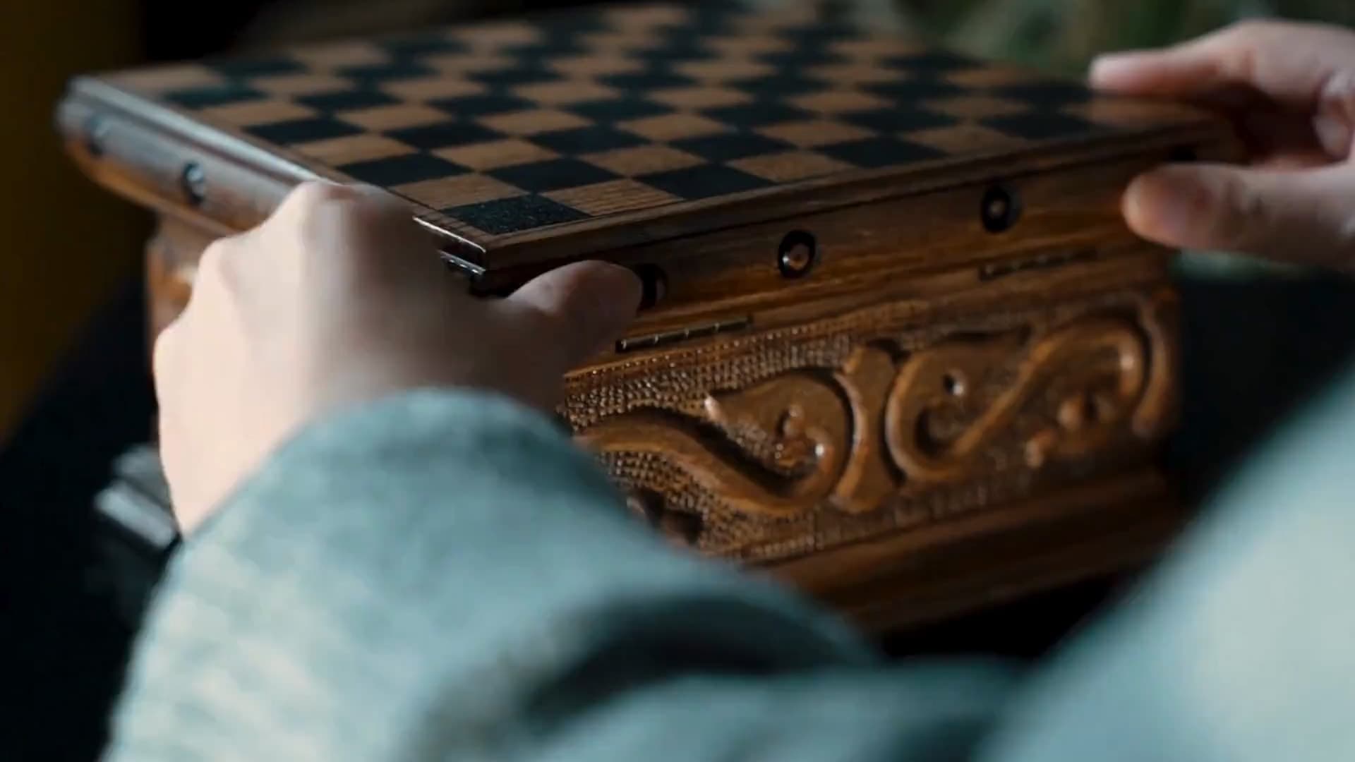 Artisan carving wood